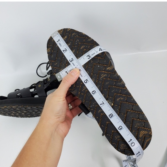 ARMY NAVY French Surplus Leather Combat Sandals - Picture 9 of 10